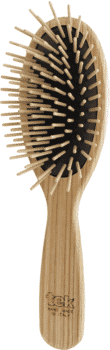 TEK Big oval hair brush with long wooden pins
